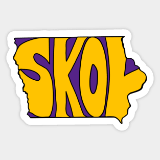 Skol Minnesota Vikings Iowa Sticker